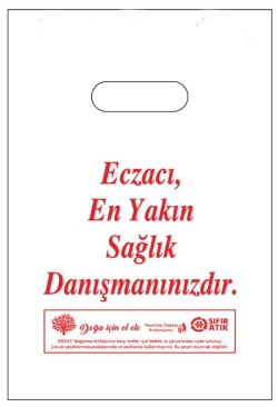 Bio El Geçme Eczane Poşeti  20 x 30 Cm (1 Kg)