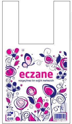 Bio Atlet Eczane Poşeti 22 x 40 cm  (1 Kg)